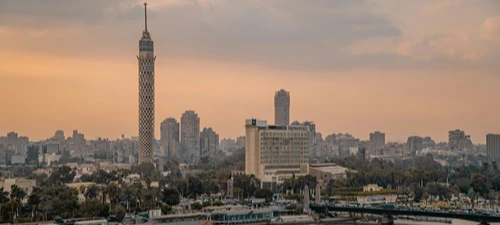 Cairo skyline, representing MSL's market presence in Egypt.
