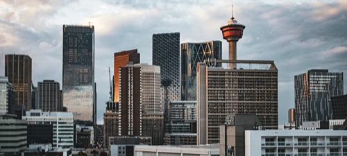 Calgary skyline, representing MSL's market presence in Calgary.