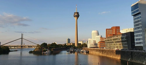 Dusseldorf skyline, representing MSL's market presence in Dusseldorf.