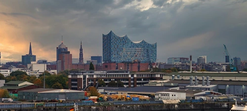 Hamburg skyline, representing MSL's market presence in Hamburg.