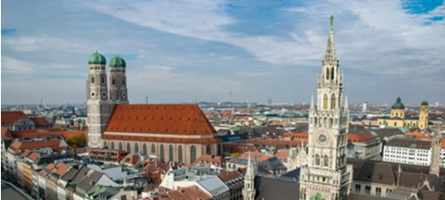 Munich skyline, representing MSL's market presence in Munich.