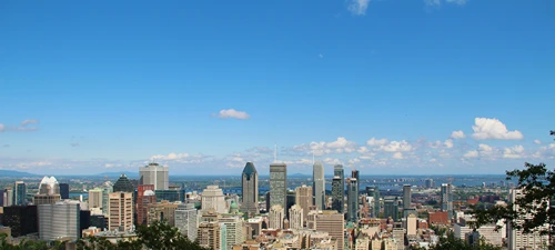 Montreal skyline, representing MSL's market presence in Montreal.