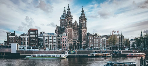 Amsterdam skyline, representing MSL's market presence in the Netherlands.
