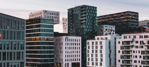 Oslo skyline, representing MSL's market presence in Norway.