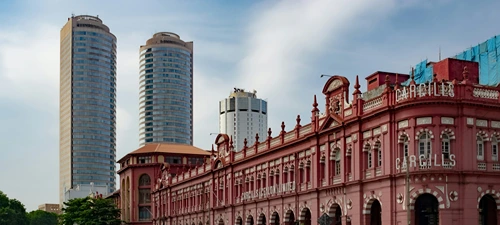 Buildings in Sri Lanka, representing MSL's presence in the Sri Lanka market.