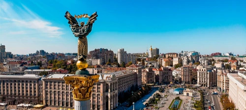 Kyiv skyline, representing MSL's market presence in Ukraine.