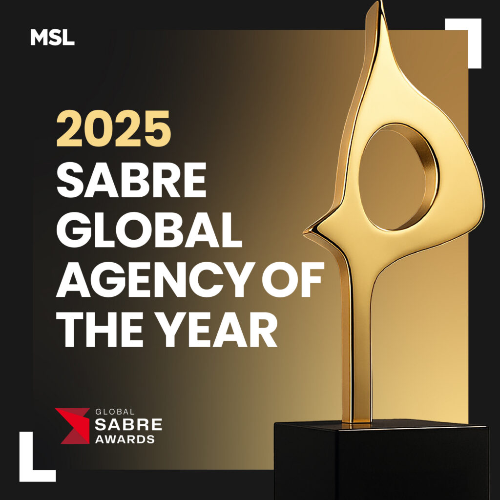 MSL named 2025 SABRE Global Agency of the Year